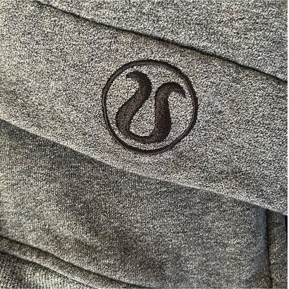 Lululemon Scuba Hoodie II Heathered Black Charcoal Zip Up Hoodie Women’s Size 4 - Picture 8 of 13